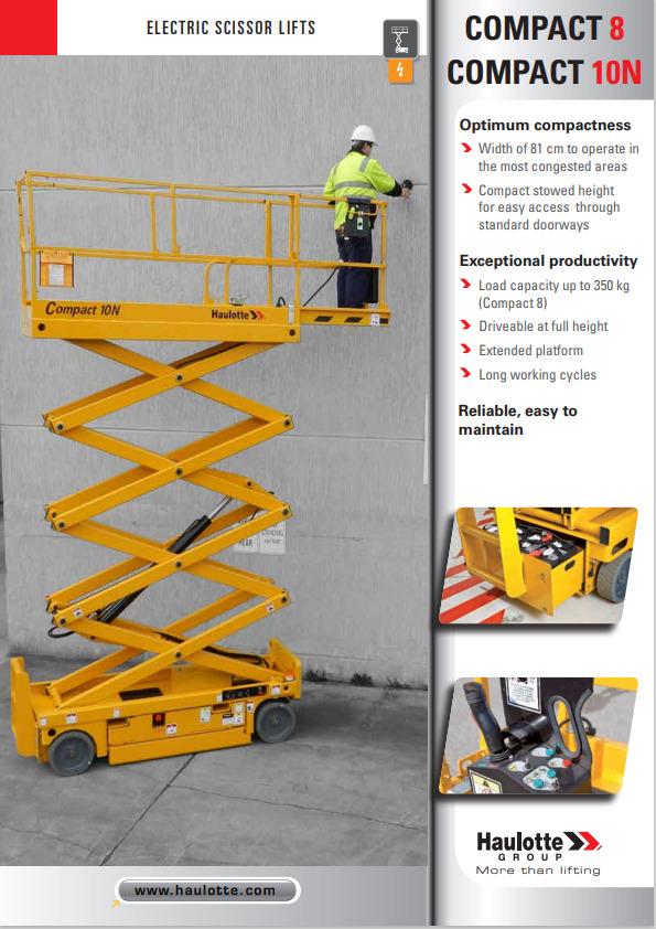 6 meters Electrical Scissors lifts