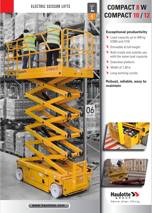 10 meters Electrical Scissor lifts